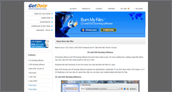 Desktop Screenshot of burnmyfiles.com